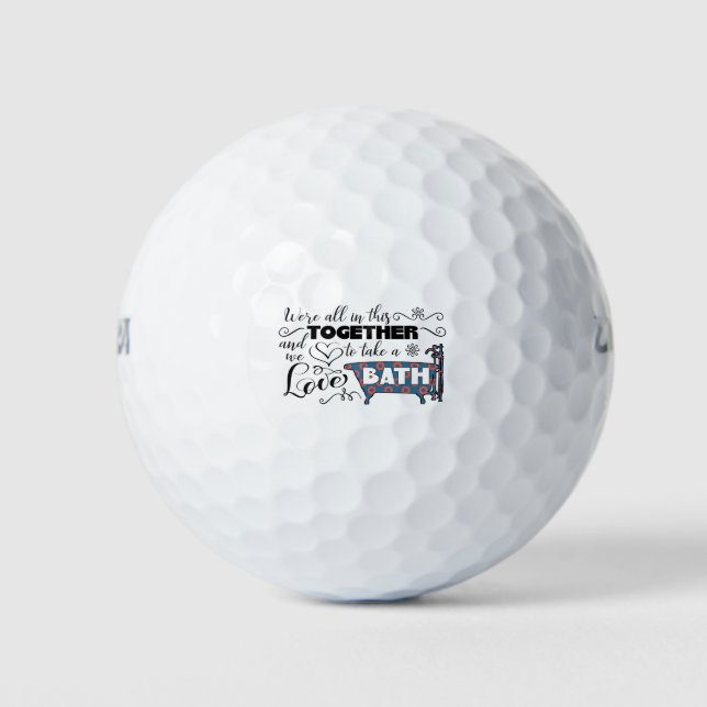Phish Bathtub Gin Shirts und Zubehör Golfball (Vorderseite)