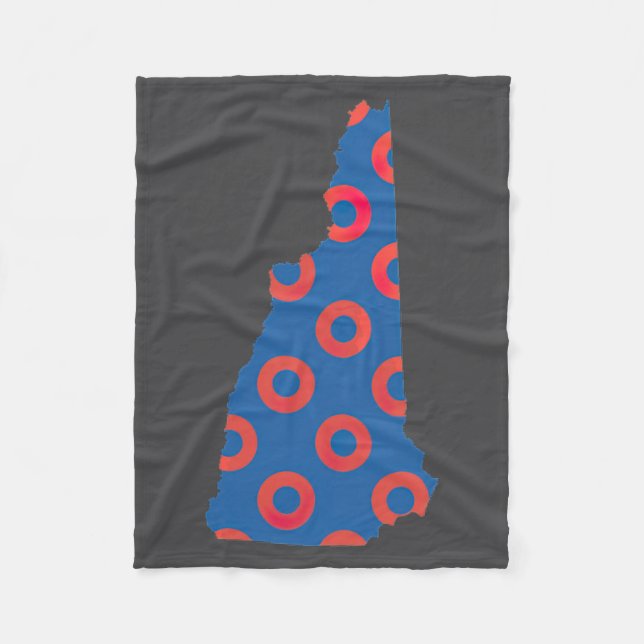 Phish Fishman Donut New Hampshire Ecavator Boy Don Fleecedecke (Vorderseite)
