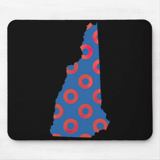Phish Fishman Donut New Hampshire Ecavator Boy Don Mousepad (Vorne)