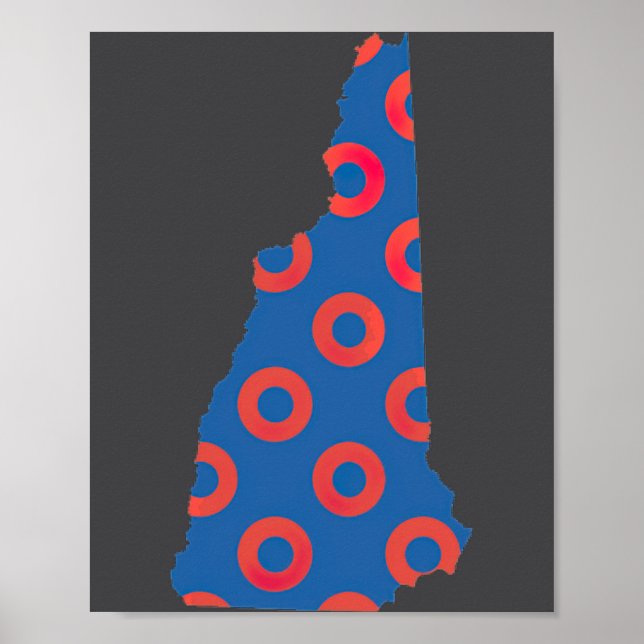 Phish Fishman Donut New Hampshire Ecavator Boy Don Poster (Vorne)