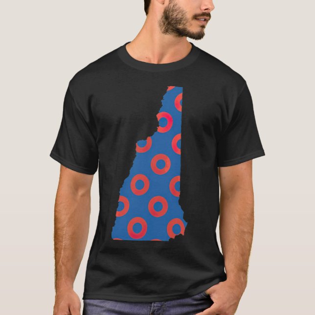 Phish Fishman Donut New Hampshire Ecavator Boy Don T-Shirt (Vorderseite)