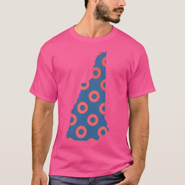 Phish Fishman Donut New Hampshire Phan Appareal An T-Shirt (Vorderseite)