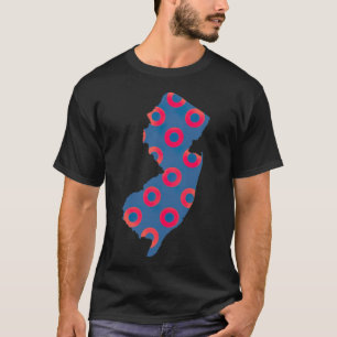 Phish Fishman Donut New Jersey Geburtstagspira T-Shirt