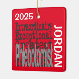 Phlebotomist Extraordinaire BENUTZERDEFINIERT Keramikornament