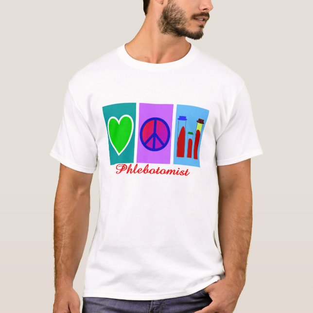 Phlebotomist Geschenke T-Shirt (Vorderseite)