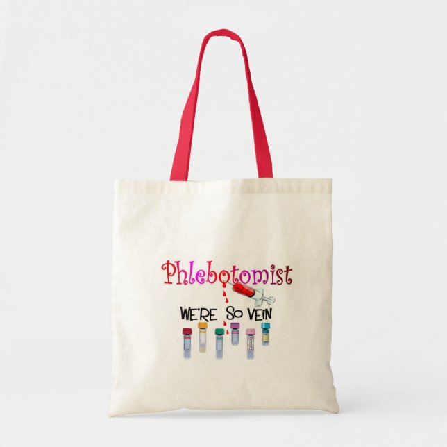 Phlebotomist Geschenke Tragetasche (Vorne)