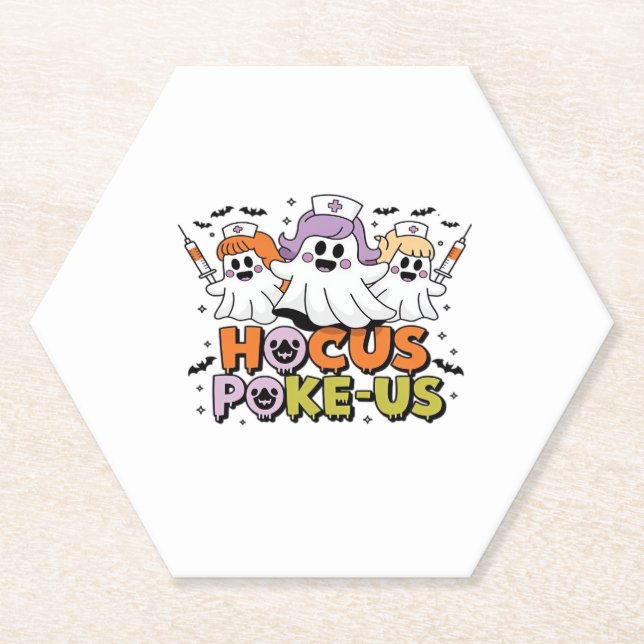 Phlebotomist Halloween Medical Lab Tech Spooky ER  Untersetzer (Vorderseite)