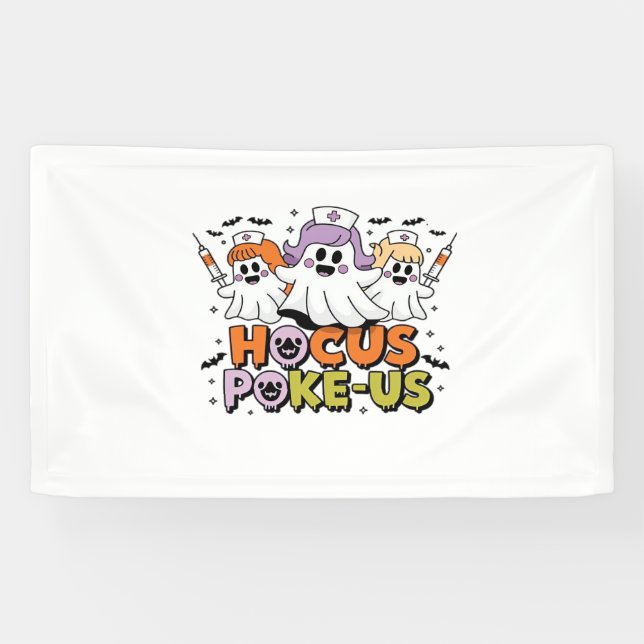 Phlebotomist Halloween Medizinischer Labrador Tech Banner (Horizontal)