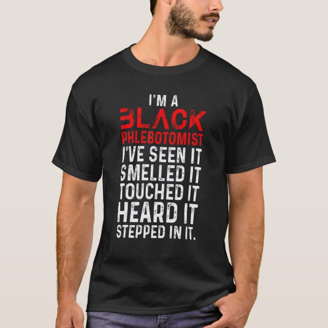 Phlebotomist Phlebotomie-Techniker 16 T-Shirt (Vorderseite)