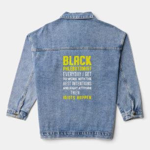 Phlebotomist Phlebotomie Techniker 5 Jeansjacke