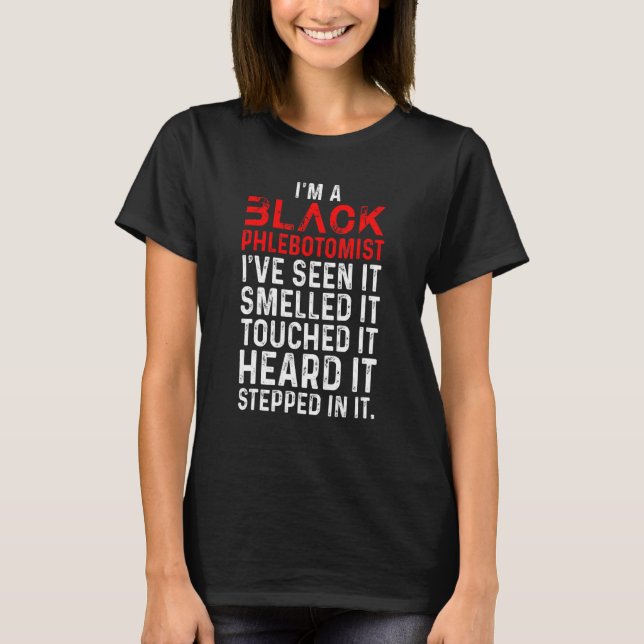 Phlebotomist Phlebotomy Techniker 16 T-Shirt (Vorderseite)