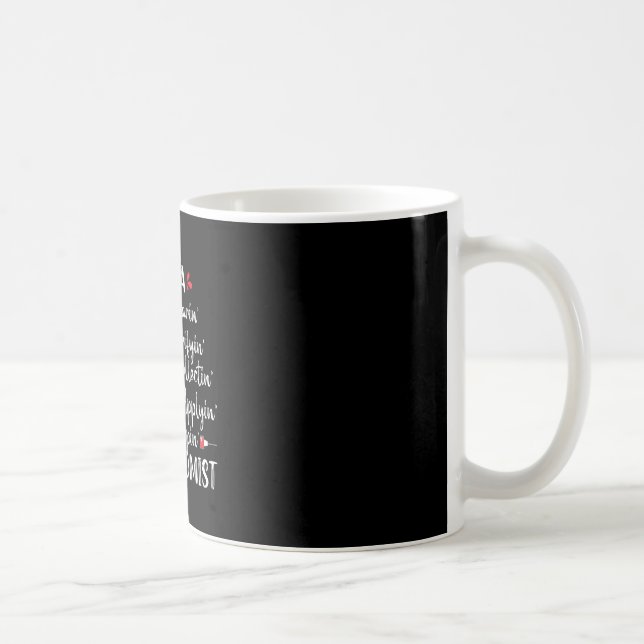Phlebotomist Phlebotomy Techniker Funny Nurse Cli Kaffeetasse (Rechts)