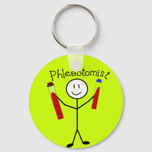 Phlebotomist Stick Person Schlüsselanhänger