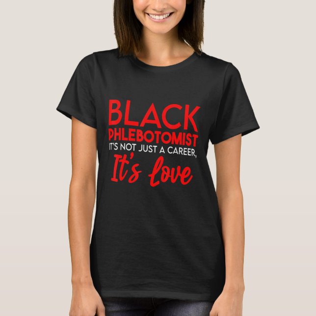 Phlebotomist T-Shirt (Vorderseite)