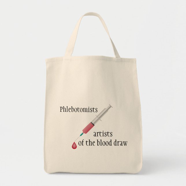 Phlebotomist Tote Bag Tragetasche (Vorne)