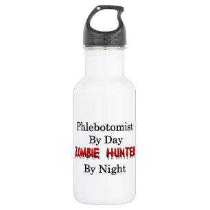 Phlebotomist/Zombie-Jäger Trinkflasche