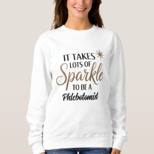 Phlebotomiste Sweatshirt étincelant - Cadeau migno