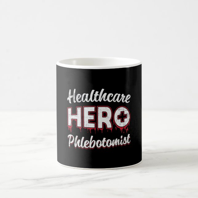 Phlebotomistin Krankenpflegeschenk Kaffeetasse (Mittel)