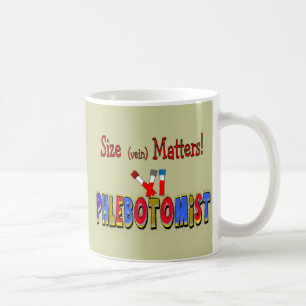 Phlebotomistische Größe (Vene) spielt eine Rolle Kaffeetasse
