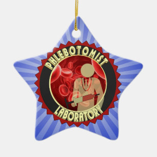 PHLEBOTOMISTISCHES BLUTLOGIUM KERAMIK ORNAMENT