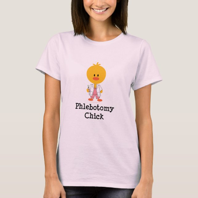 Phlebotomy Chick Bio Tee Shirt (Vorderseite)