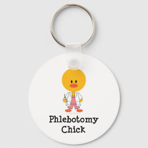 Phlebotomy-Küken-Schlüsselanhänger Schlüsselanhänger