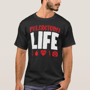 Phlebotomy Life Vintage Phlebotomist Wom T-Shirt