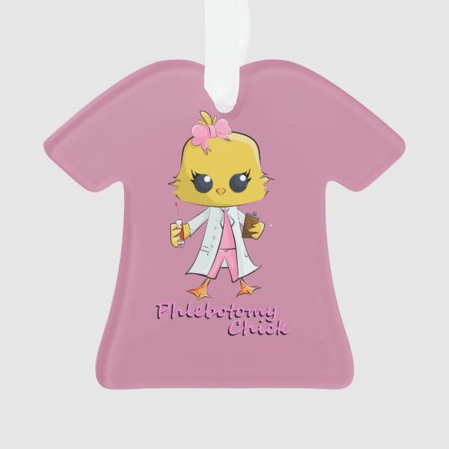 Phlebotomyt-shirt Verzierung Ornament (Vorderseite)