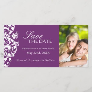 Phlox-Save the Date Einladung