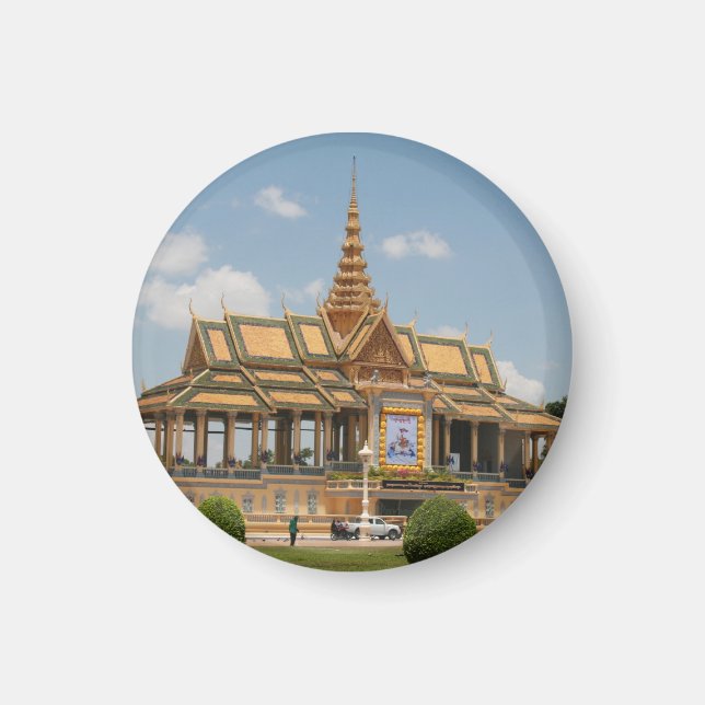 Phnom-Penh-Halle Magnet (Vorne)