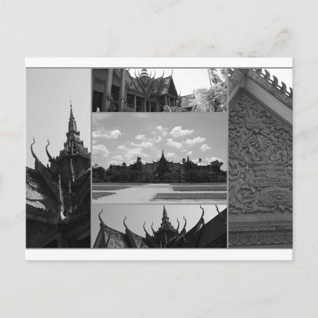 Phnom Penh, Kambodscha Postkarte (Vorderseite)