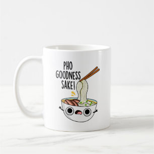 Pho Goodness Sake Funny Noodle Puff Kaffeetasse