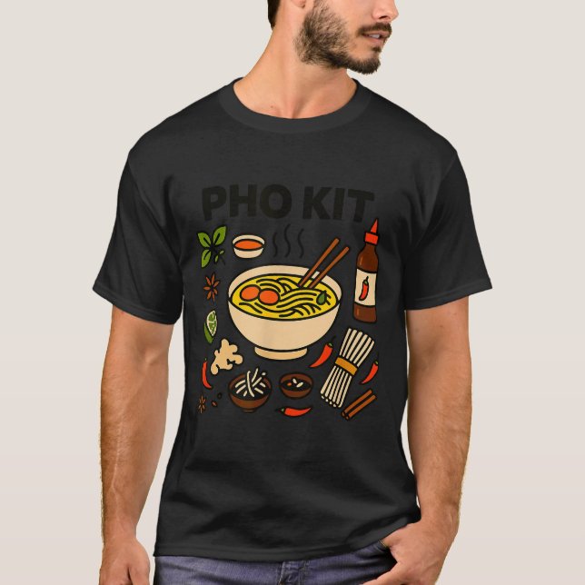 Pho Kit Vietnamese Food  T-Shirt (Vorderseite)