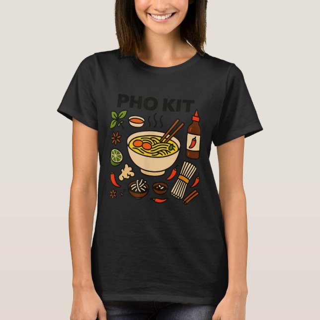 Pho Kit Vietnamese Food  T-Shirt (Vorderseite)