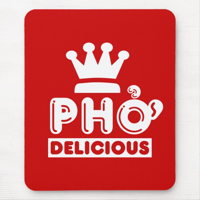 Pho König Delicious Mousepad (Vorne)