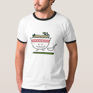 Pho Nudel-Schüssel-Vietnam-Suppenlöffelessstäbc T-Shirt