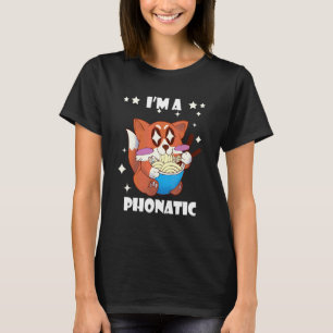 Pho-Nudelsuppe Fuchs Fanatische Pho-Schale Pho Nud T-Shirt