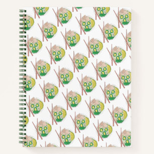 PHO Vietnamesisch Food Chicken Noodle Soup Chopsti Notizbuch