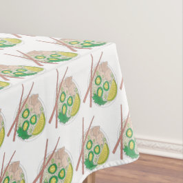 PHO Vietnamesisch Food Chicken Noodle Soup Chopsti Tischdecke