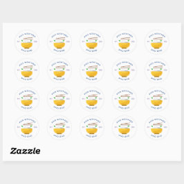 Pho Weather Pho Sho Classic Round Sticker