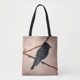 Phoebe auf brauner Umhängetasche Tasche