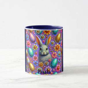 PHOEBE ~ EASTER BUNNY Eier Blume ~ Tasse
