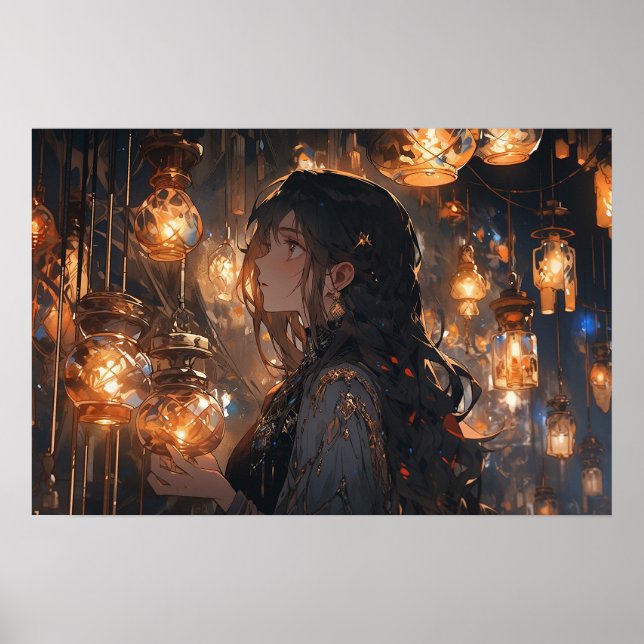 Phoebe in der Halle der Lanterns Poster (Vorne)