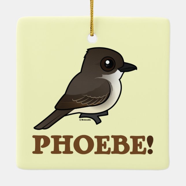 PHOEBE! KERAMIKORNAMENT (Rückseite)