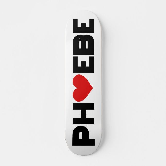 Phoebe Liebe Skateboard (Vorne)