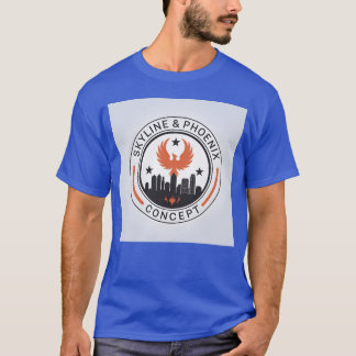 Phoeni Über Stadt-Skyline Freunde T-Shirt
