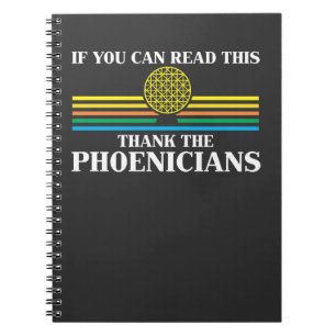 Phoenicia History Teacher Vielen Dank Notizblock