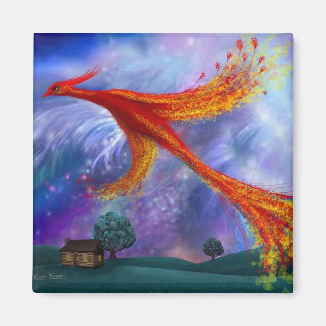 Phoenix abends magnet (Vorne)