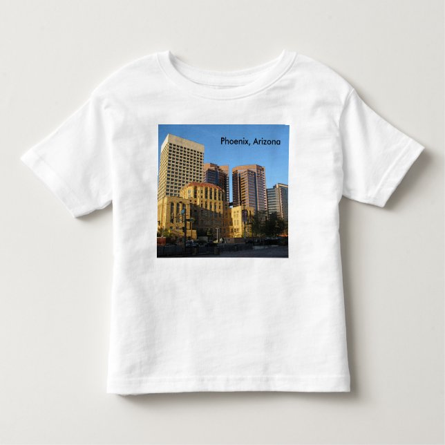 Phoenix, Arizona Downtown Kleinkind T-shirt (Vorderseite)