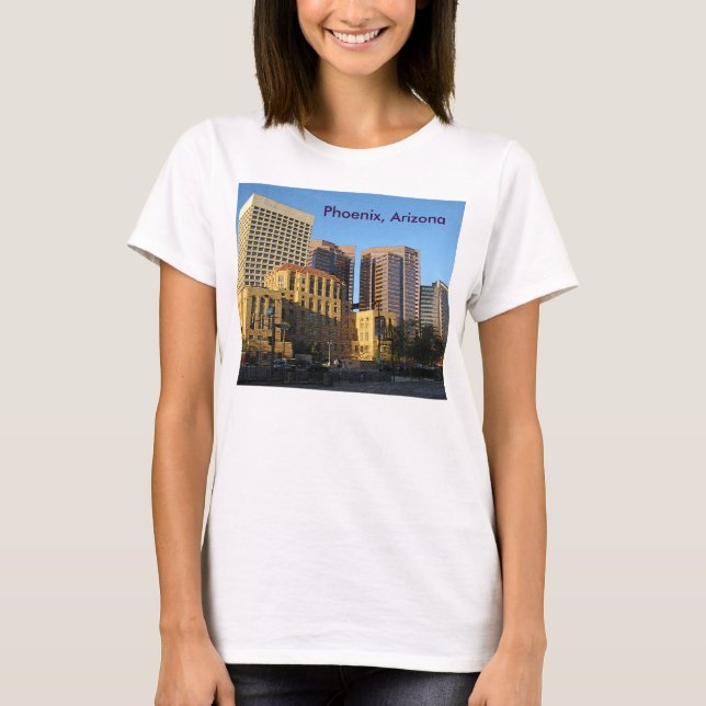 Phoenix, Arizona Downtown T-Shirt (Vorderseite)